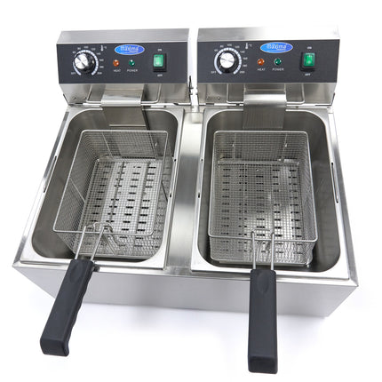 Deep Fryer | 2 x 11L | 2 Baskets | up to 2,8kg of Fries 6