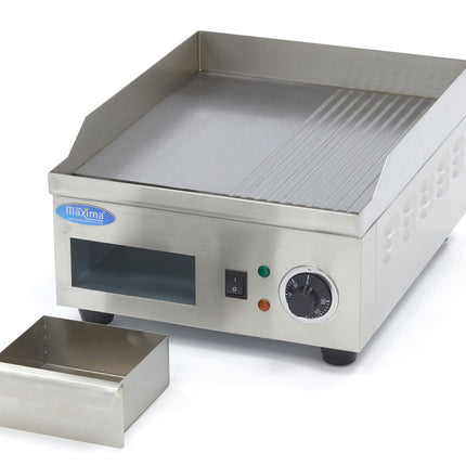 Griddle | Half Grooved | 36cm | incl Drip Tray 6