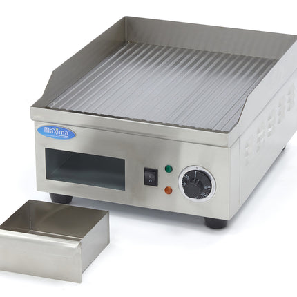 Griddle | Grooved | 36cm | incl Drip Tray 6
