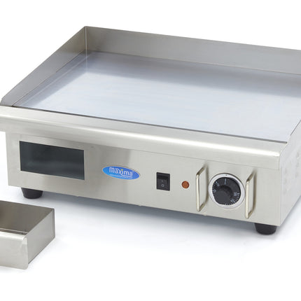 Griddle | Smooth Chrome | 55cm | incl Drip tray 6