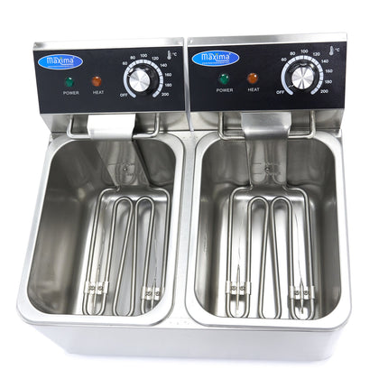 Deep Fryer | 2 x 4L | 2 Baskets | up to 1,5kg of Fries 5