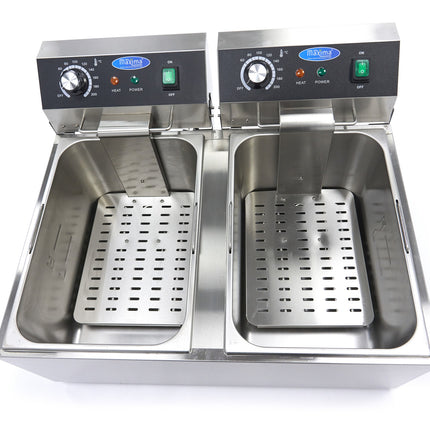 Deep Fryer | 2 x 11L | 2 Baskets | up to 2,8kg of Fries 5