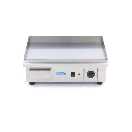 Griddle | Smooth Chrome | 55cm | incl Drip tray 2