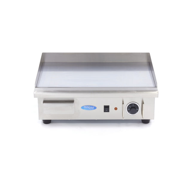 Griddle | Smooth Chrome | 55cm | incl Drip tray 2