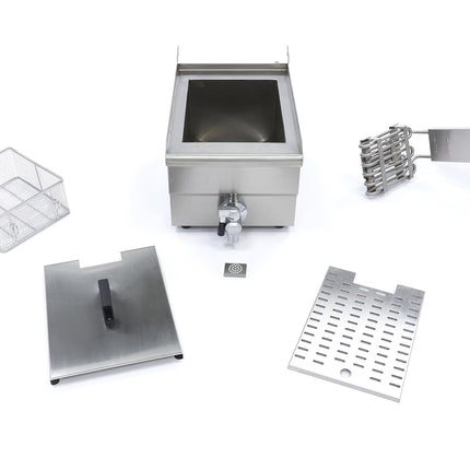 Deep Fryer | 10L | 1 Basket | with Drain Tap 8