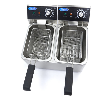 Deep Fryer | 2 x 4L | 2 Baskets | up to 1,5kg of Fries 7