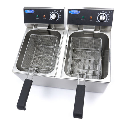 Deep Fryer | 2 x 8L | 2 Baskets | up to 2,8kg of Fries 7