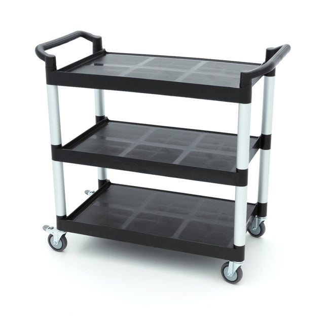 Serving Trolley – 3 Plastic Shelves – 103 x 50,5cm 1