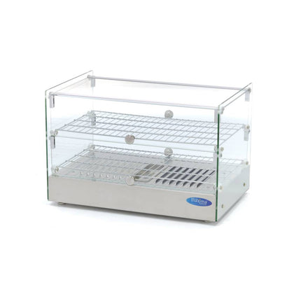 Heated Food Display | 50L | 55cm | 2 Shelves 1