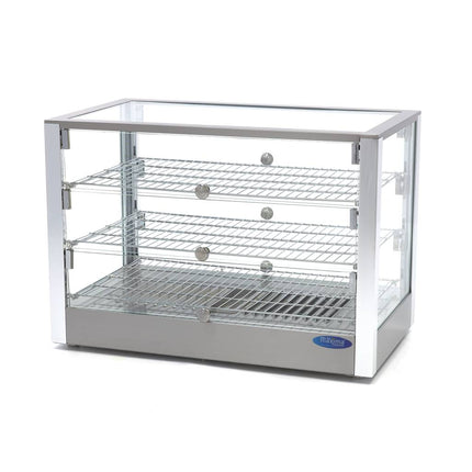 Heated Food Display | 115L | 70cm | 3 Shelves 1
