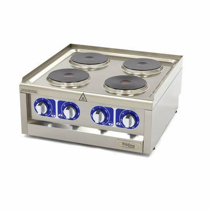 Commercial Grade Cooker | 4 Burners | Double Unit | 60cm Deep | 400V 1