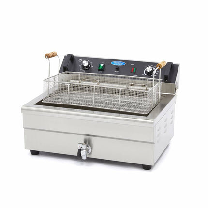 Deep Fryer | 20L | 1 Basket | with Drain Tap 3