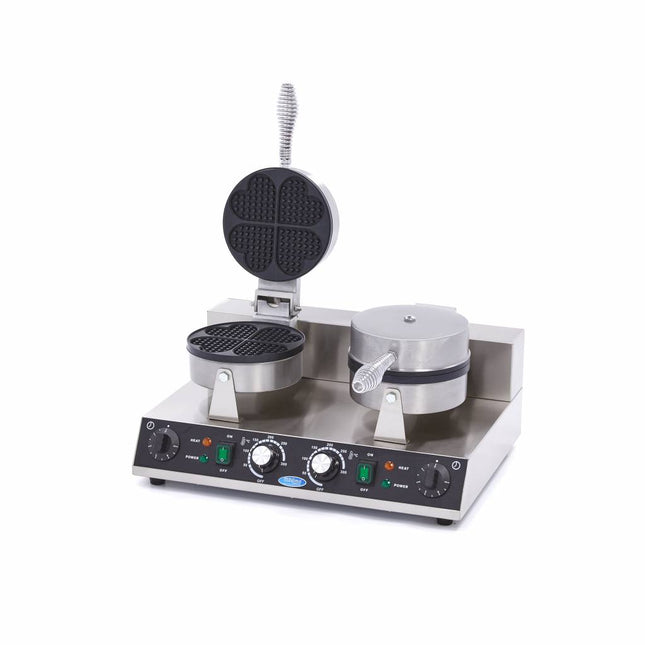 Waffle Maker | 8 Waffles | Hearts | Double 1