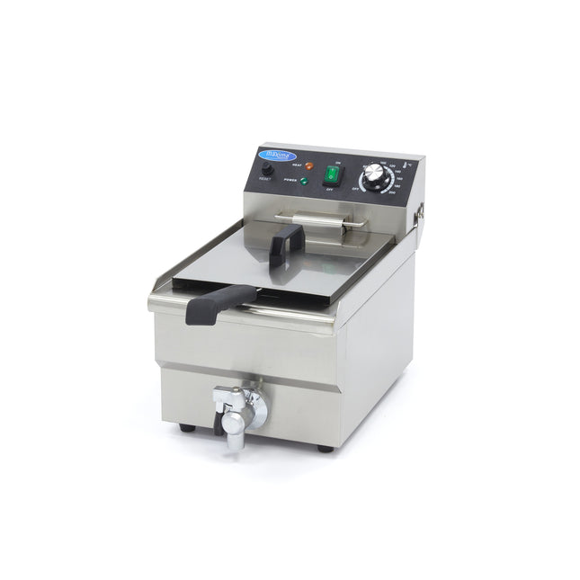 Deep Fryer | 10L | 1 Basket | with Drain Tap 1