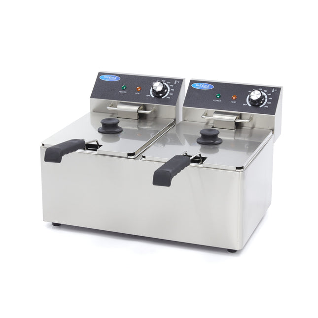 Deep Fryer | 2 x 8L | 2 Baskets | up to 2,8kg of Fries 1