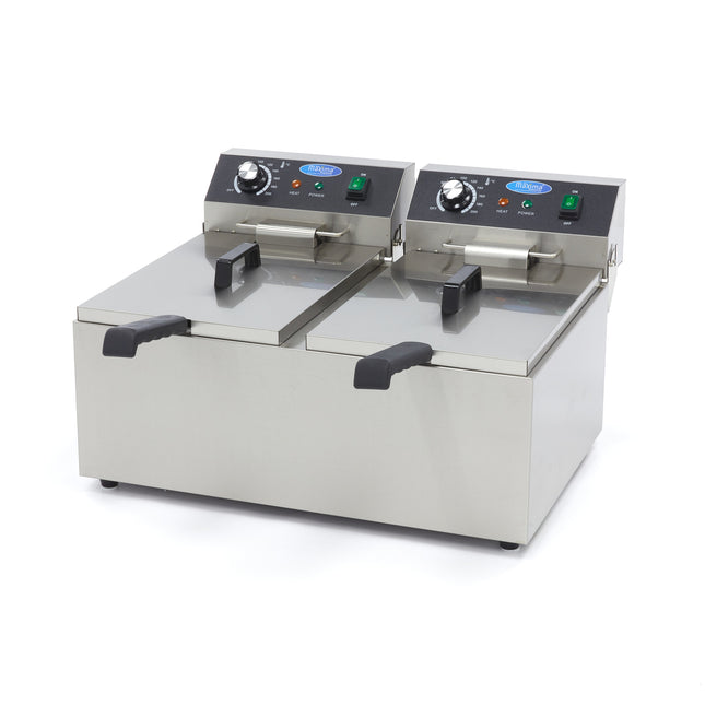 Deep Fryer | 2 x 11L | 2 Baskets | up to 2,8kg of Fries 1