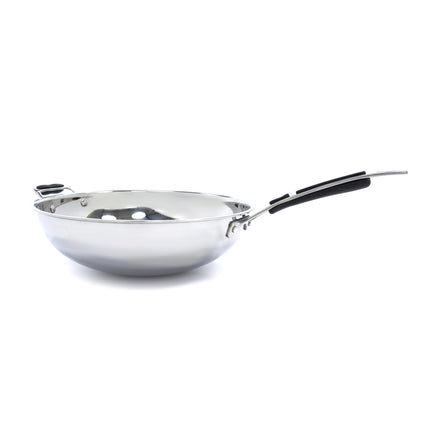 Wok Pan | Ø36cm | Stainless Steel | Induction 6