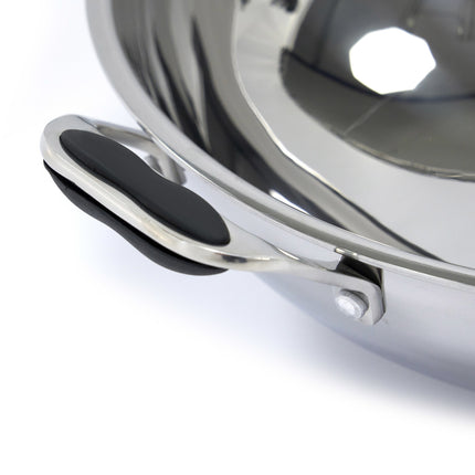 Wok Pan | Ø36cm | Stainless Steel | Induction 5