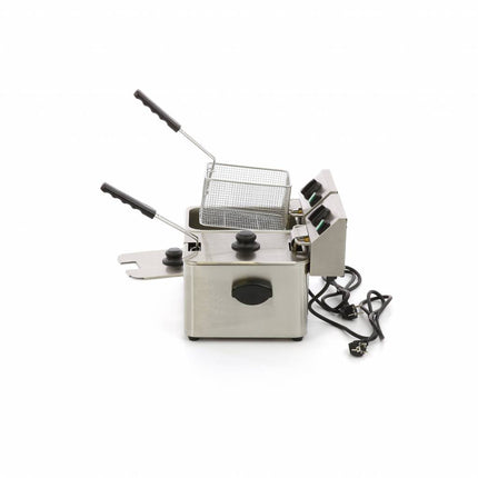 Deep Fryer | 2 x 4L | 2 Baskets | up to 2kg of Fries 3