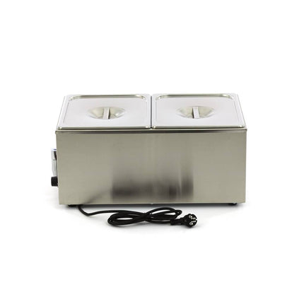 Bain Marie | with Tap | incl 2 x 1/2 GN Set | Electric 6