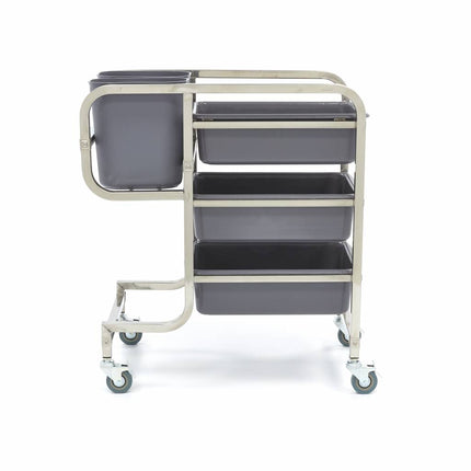 Cleaning Trolley | incl 5 Bins 3