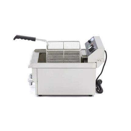 Deep Fryer | 16L | 1 Basket | with Drain Tap 3