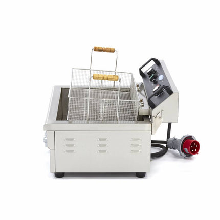 Deep Fryer | 20L | 1 Basket | with Drain Tap 5