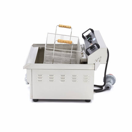 Deep Fryer | 30L | 1 Basket | with Drain Tap 3