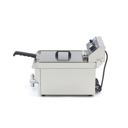 Deep Fryer | 10L | 1 Basket | with Drain Tap 3