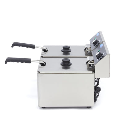 Deep Fryer | 2 x 8L | 2 Baskets | up to 2,8kg of Fries 3