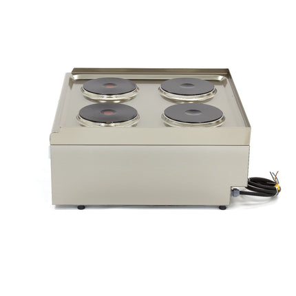 Commercial Grade Cooker | 4 Burners | Double Unit | 60cm Deep | 400V 3