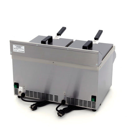 Deep Fryer | 2 x 8L | 2 Baskets | with Drain Tap | Induction 4