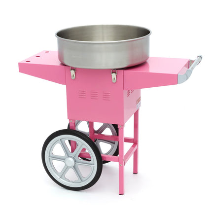 Candy Floss Machine – Ø 52cm – Pink – with Cart 5