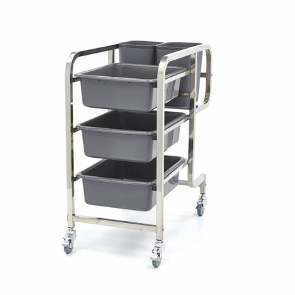 Cleaning Trolley | incl 5 Bins 4