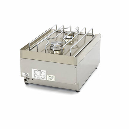 Commercial Grade Cooker | 2 Burners | Single Unit | 60cm Deep | Gas 4