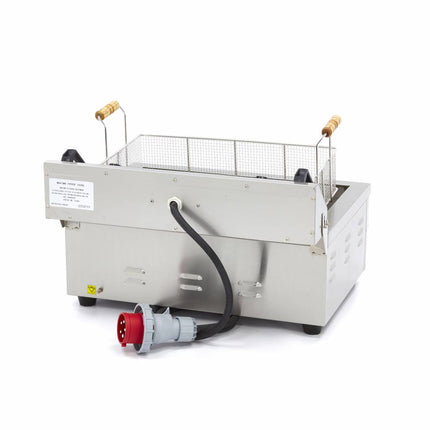 Deep Fryer | 20L | 1 Basket | with Drain Tap 6