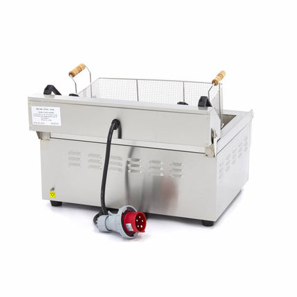 Deep Fryer | 30L | 1 Basket | with Drain Tap 4