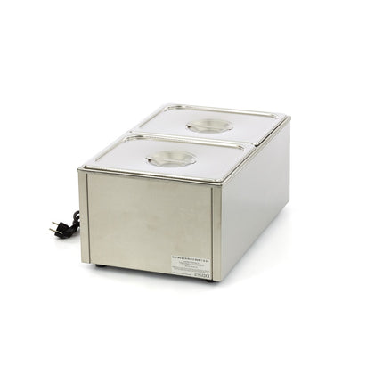 Bain Marie | with Tap | incl 2 x 1/2 GN Set | Electric 4