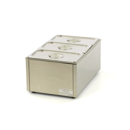 Bain Marie | with Tap | incl 3 x 1/3 GN Set | Electric 4