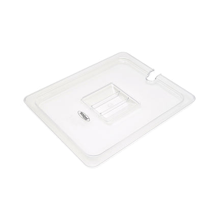 Gastronorm Lid | 1/2 GN | Polycarbonate | with Recess 1