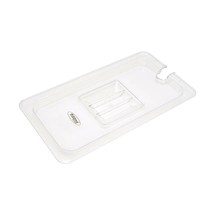 Gastronorm Lid | 1/3 GN | Polycarbonate | with Recess 1