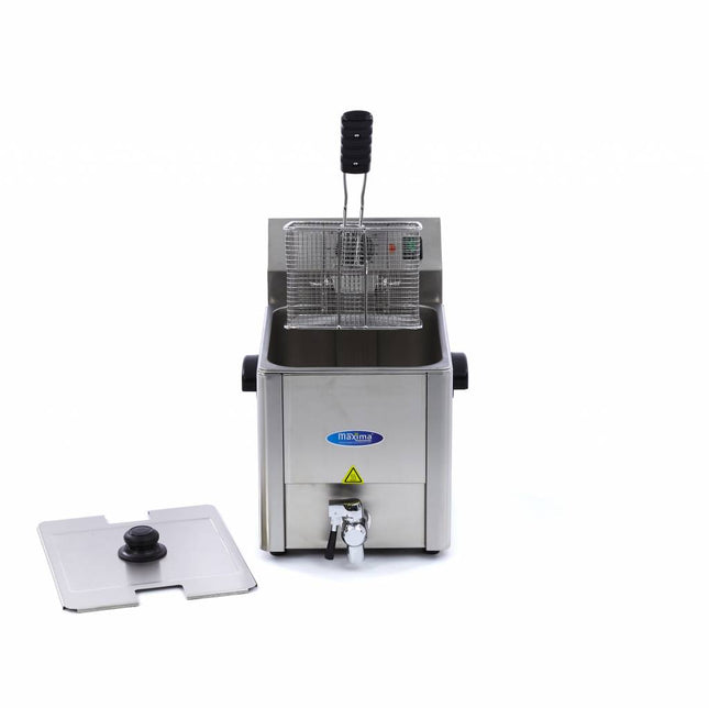 Deep Fryer | 8L | 1 Basket | with Drain Tap 2