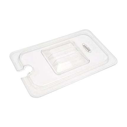 Gastronorm Lid | 1/6 GN | Polycarbonate | with Recess 2