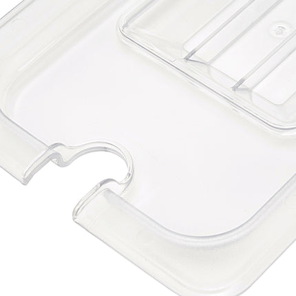 Gastronorm Lid | 1/6 GN | Polycarbonate | with Recess 3