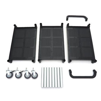 Serving Trolley – 3 Plastic Shelves – 86,5 x 42,5cm 6