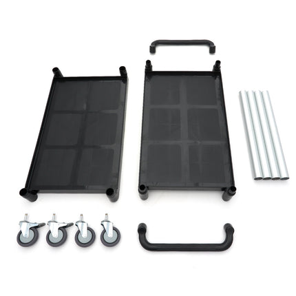 Serving Trolley – 2 Plastic Shelves – 103 x 50,5cm 6