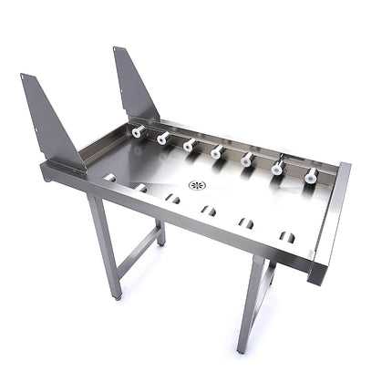 Stainless Steel Straight Roller Table | for Rack Conveyor Dishwasher 1