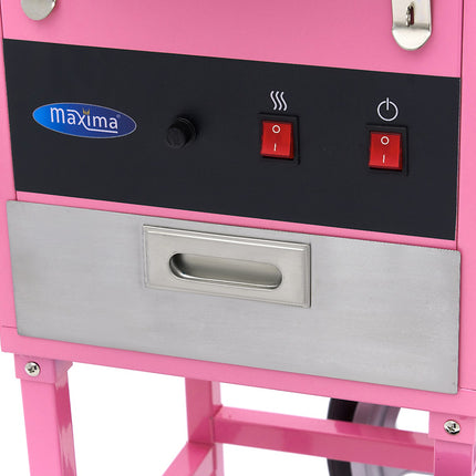 Candy Floss Machine – Ø 52cm – Pink – with Cart 12