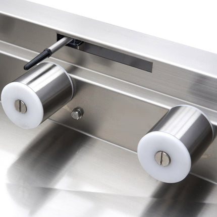 Stainless Steel Straight Roller Table | for Rack Conveyor Dishwasher 7