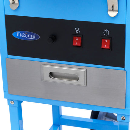 Candy Floss Machine – Ø 52cm – Blue – with Cart 12